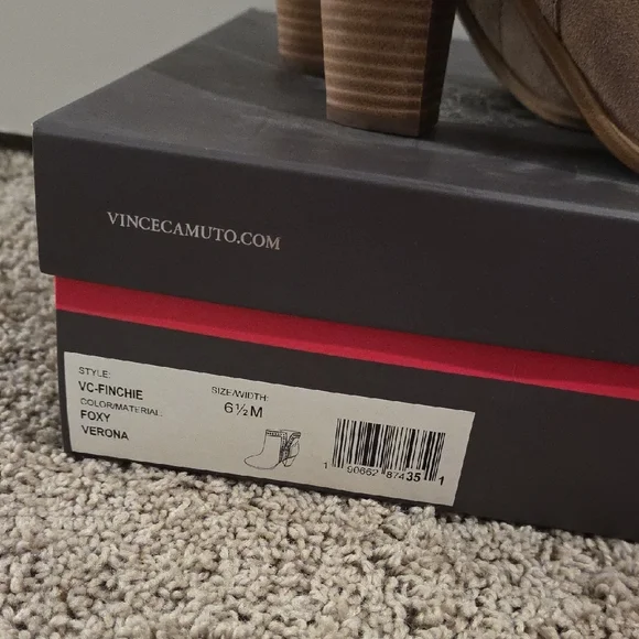 Vince Camuto Tan Ankle Boots - Picture 7 of 10